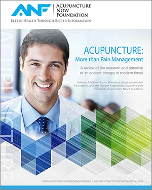 Acupuncture: More than Pain Management
